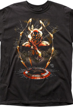 Webbed Shield Spider-Man T-Shirt