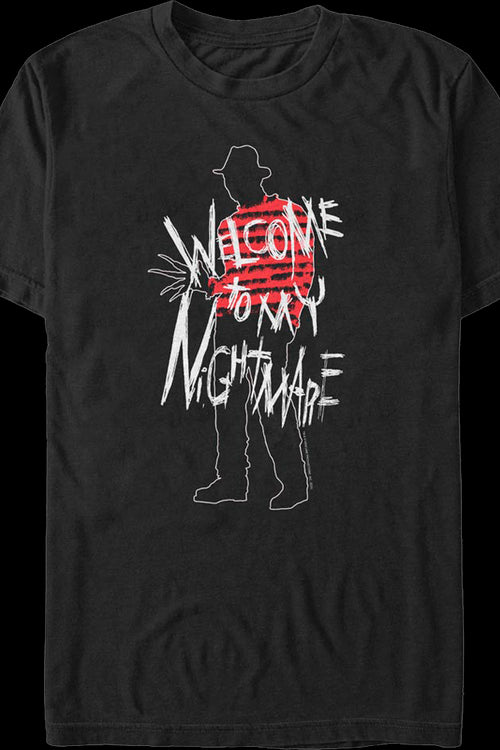 Welcome Nightmare On Elm Street T-Shirtmain product image