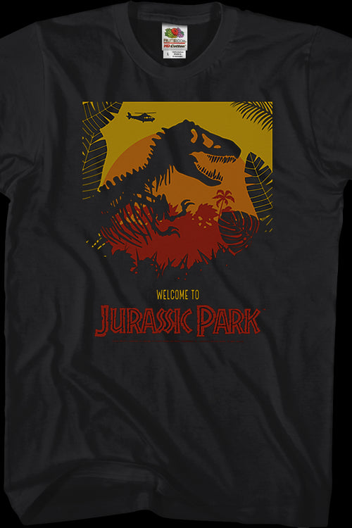 Welcome To Jurassic Park T-Shirtmain product image
