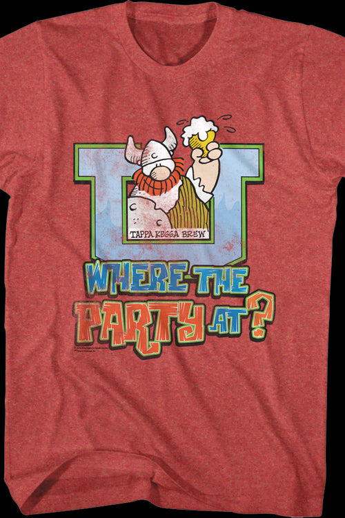 Where The Party At Hagar The Horrible T-Shirtmain product image