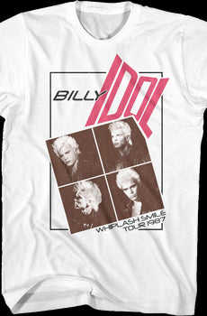 Whiplash Smile Tour Billy Idol T-Shirt