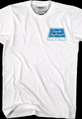 White Chandler Surfboards North Shore T-Shirt