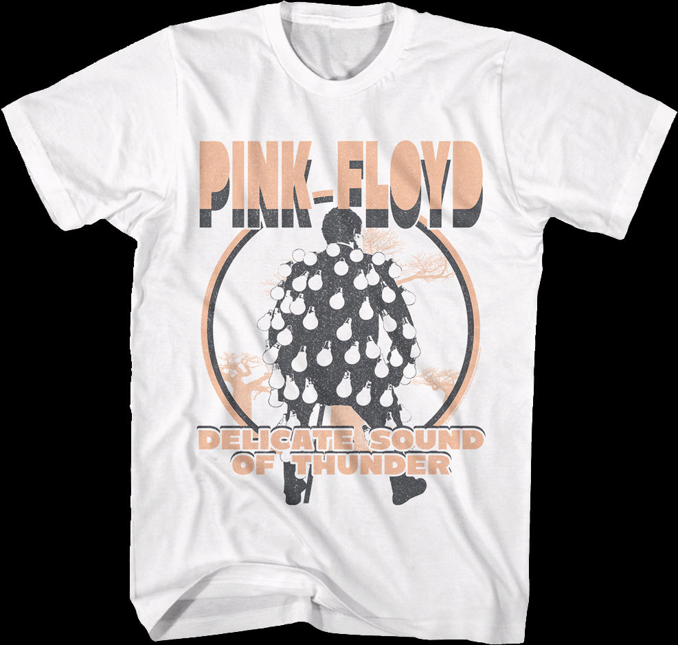 Pink floyd delicate sound sales of thunder t shirt