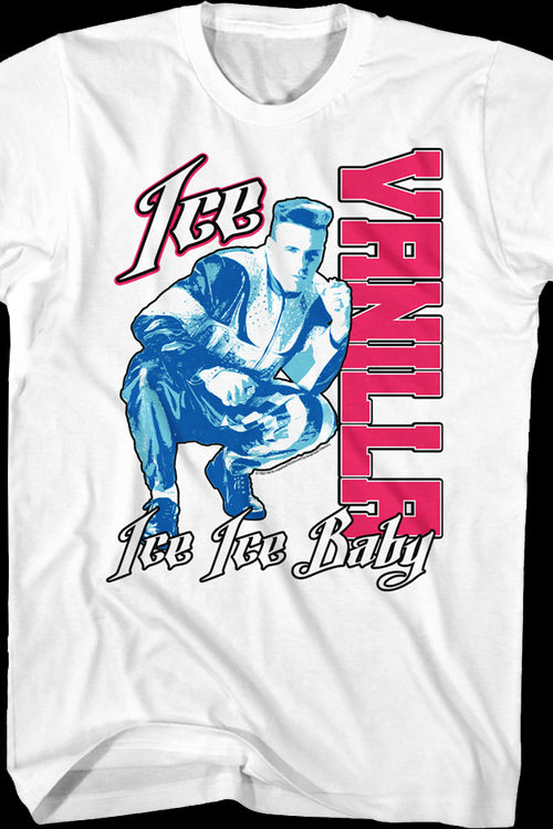 White Ice Ice Baby Vanilla Ice T-Shirtmain product image