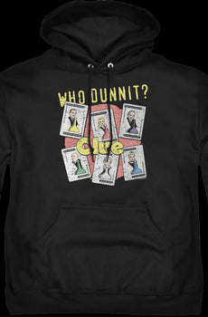 Who Dunnit Clue Hoodie