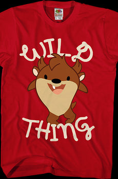 Wild Thing Baby Taz Looney Tunes T-Shirt