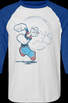 Wind-Up Punch Popeye Raglan Baseball Shirt