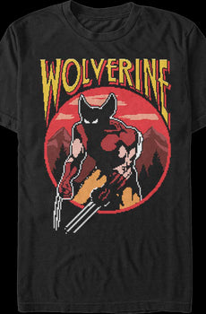 Wolverine Start Screen Marvel Comics T-Shirt