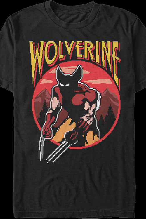 Wolverine Start Screen Marvel Comics T-Shirtmain product image