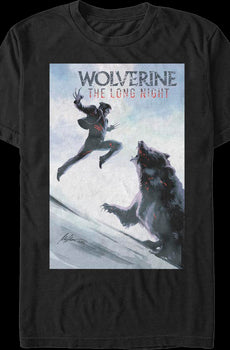Wolverine The Long Night Marvel Comics T-Shirt