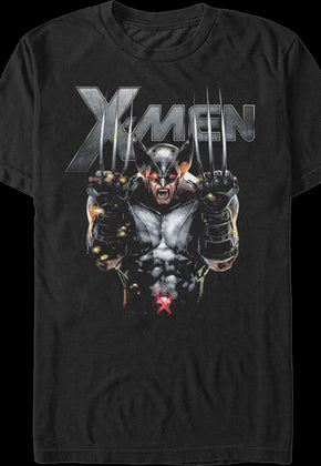 Wolverine X-Force Suit Marvel Comics T-Shirt