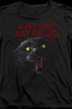 Womens A Pet Isn't Just For Life Pet Sematary Shirt