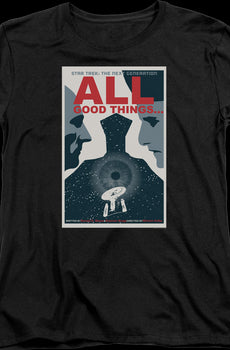 Womens All Good Things Star Trek The Next Generation Shirt