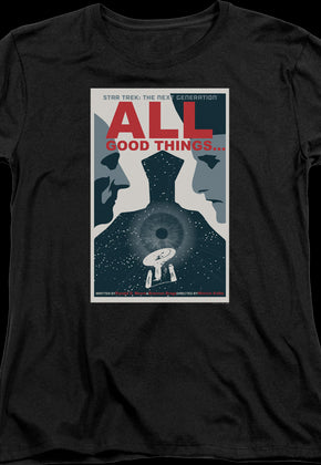 Womens All Good Things Star Trek The Next Generation Shirt