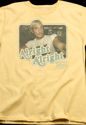 Womens Alright Alright Dazed and Confused Shirt