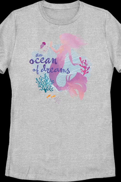 Womens An Ocean Of Dreams Little Mermaid Disney Shirtmain product image