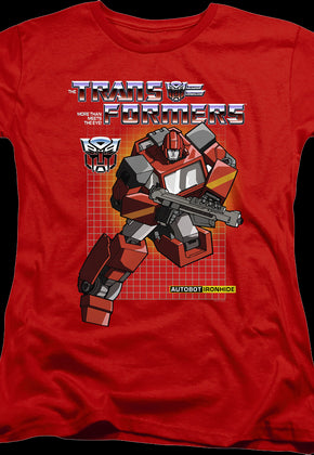 Womens Autobot Ironhide Transformers Shirt
