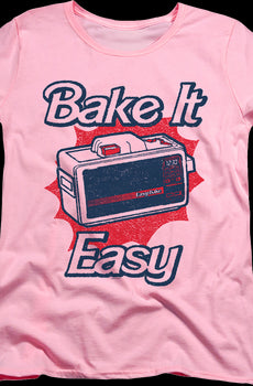 Womens Bake It Easy-Bake Oven Shirt