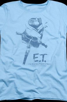 Womens Bike Ride ET Shirt