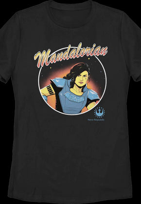 Womens Cara Dune The Mandalorian Star Wars Shirt