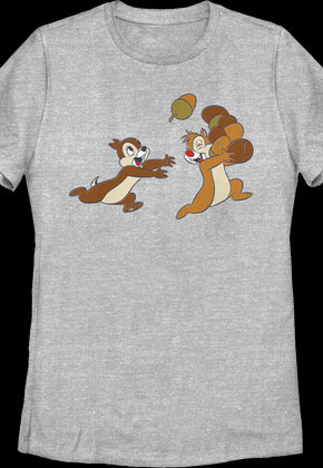 Womens Catching Up Chip 'n Dale Rescue Rangers Shirt