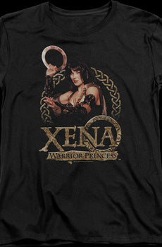 Womens Chakram Xena Warrior Princess Shirt