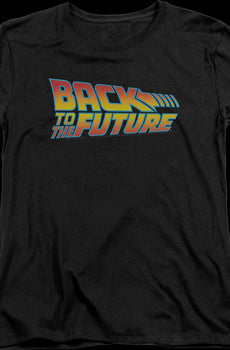 Womens Classic Logo Back To The Future Shirt