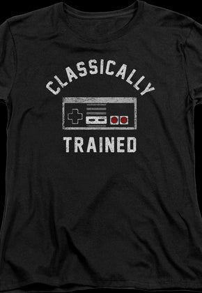Womens Classically Trained NES Controller Shirt