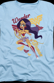 Womens DC Super Hero Girls Wonder Woman Shirt