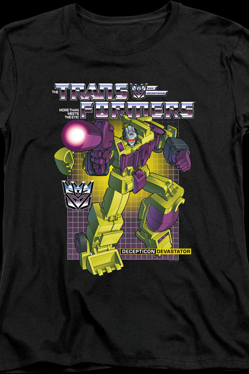 Womens Decepticon Devastator Transformers Shirtmain product image