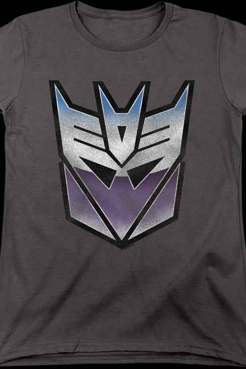 Womens Decepticon Vintage Logo Transformers Shirtmain product image