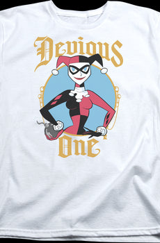 Womens Devious One Harley Quinn Shirt