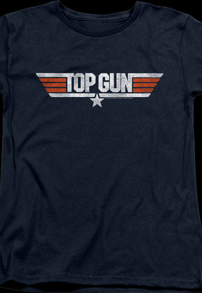 Womens Classic Logo Top Gun Shirt