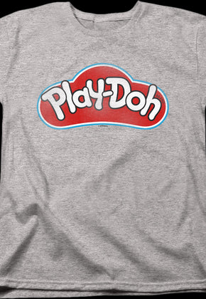 Womens Distressed Play-Doh Shirt