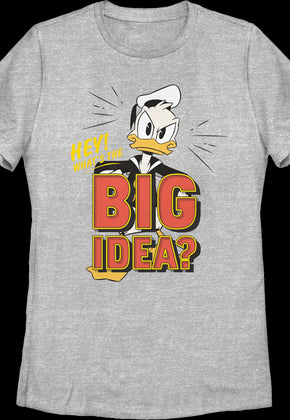 Womens Donald Duck What's The Big Idea DuckTales Shirt