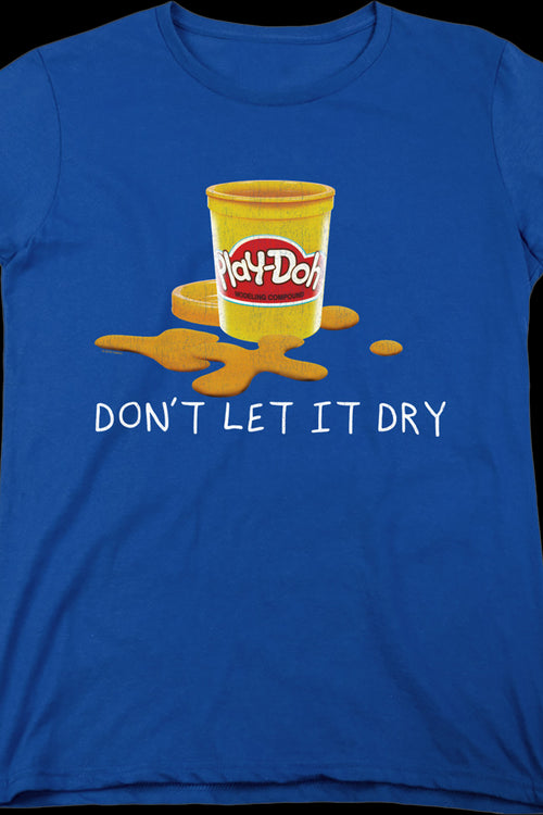 Womens Don't Let It Dry Play-Doh Shirtmain product image