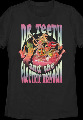 Womens Dr. Teeth and The Electric Mayhem Muppets Shirt