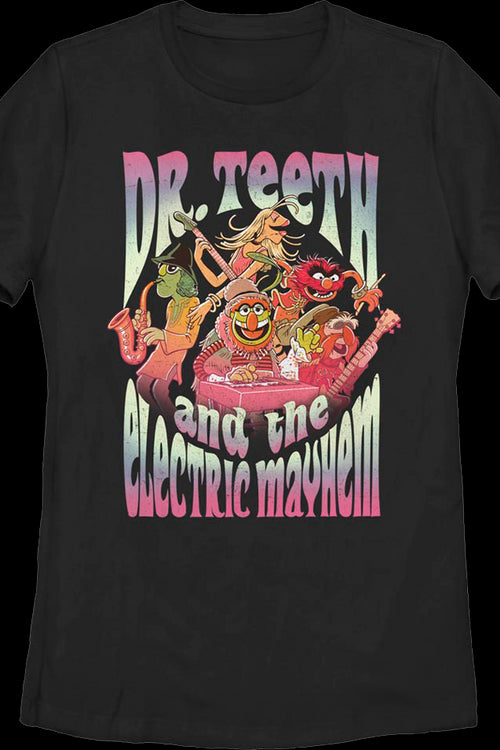 Womens Dr. Teeth and The Electric Mayhem Muppets Shirtmain product image