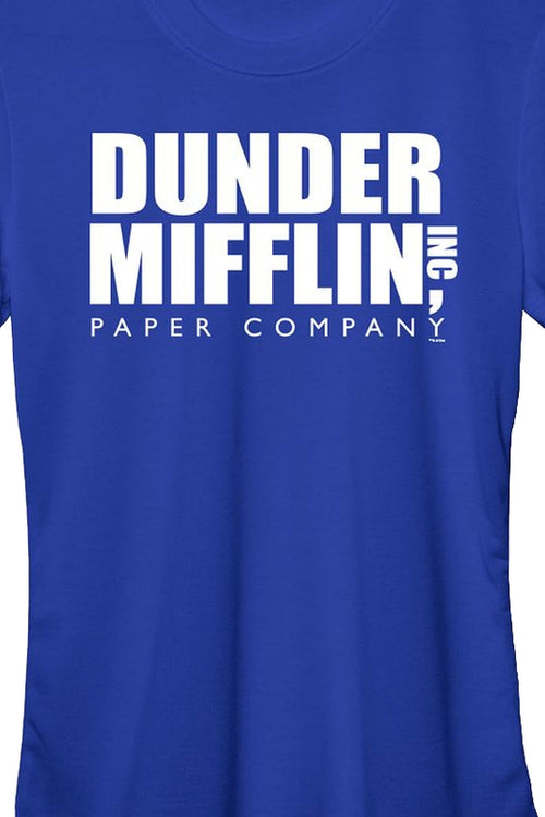 Womens Dunder Mifflin The Office Shirtmain product image