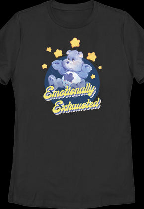 Womens Emotionally Exhausted Care Bears Shirt