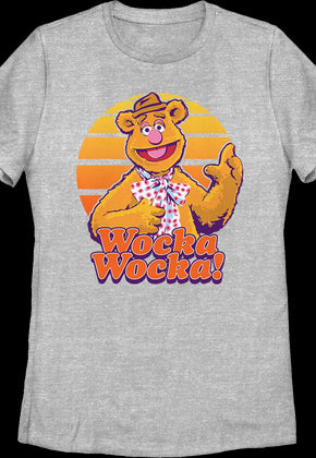 Womens Fozzie Bear Muppets Shirt