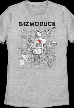 Womens Gizmoduck DuckTales Shirt