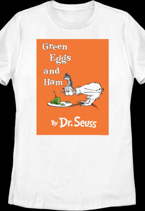 Womens Green Eggs And Ham Cover Dr. Seuss Shirt