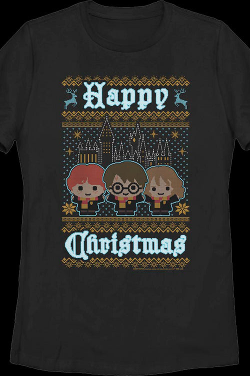 Womens Happy Christmas Harry Potter Shirtmain product image