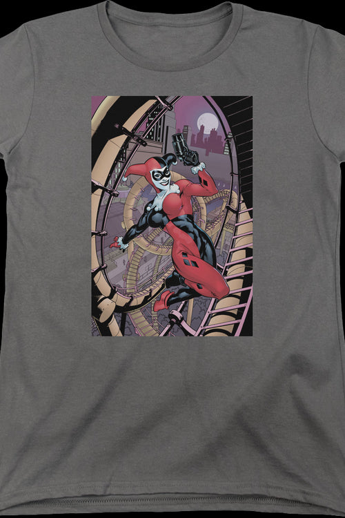 Womens Harley Quinn Roller Coaster Of Love DC Comics Shirtmain product image