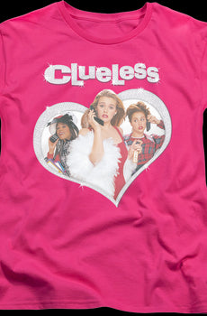 Womens Heart Clueless Shirt