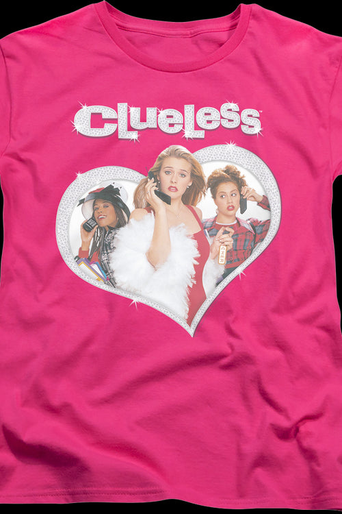 Womens Heart Clueless Shirtmain product image