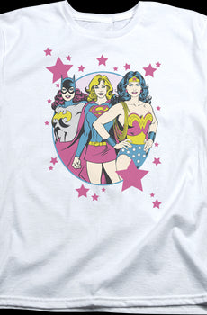Womens Heroines of DC Comics Shirt