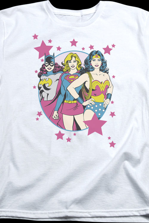Womens Heroines of DC Comics Shirtmain product image