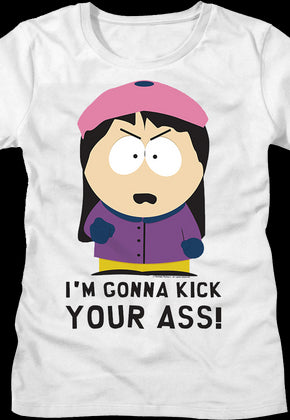 Womens I'm Gonna Kick Your Ass South Park Shirt